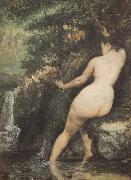 Bather Gustave Courbet
